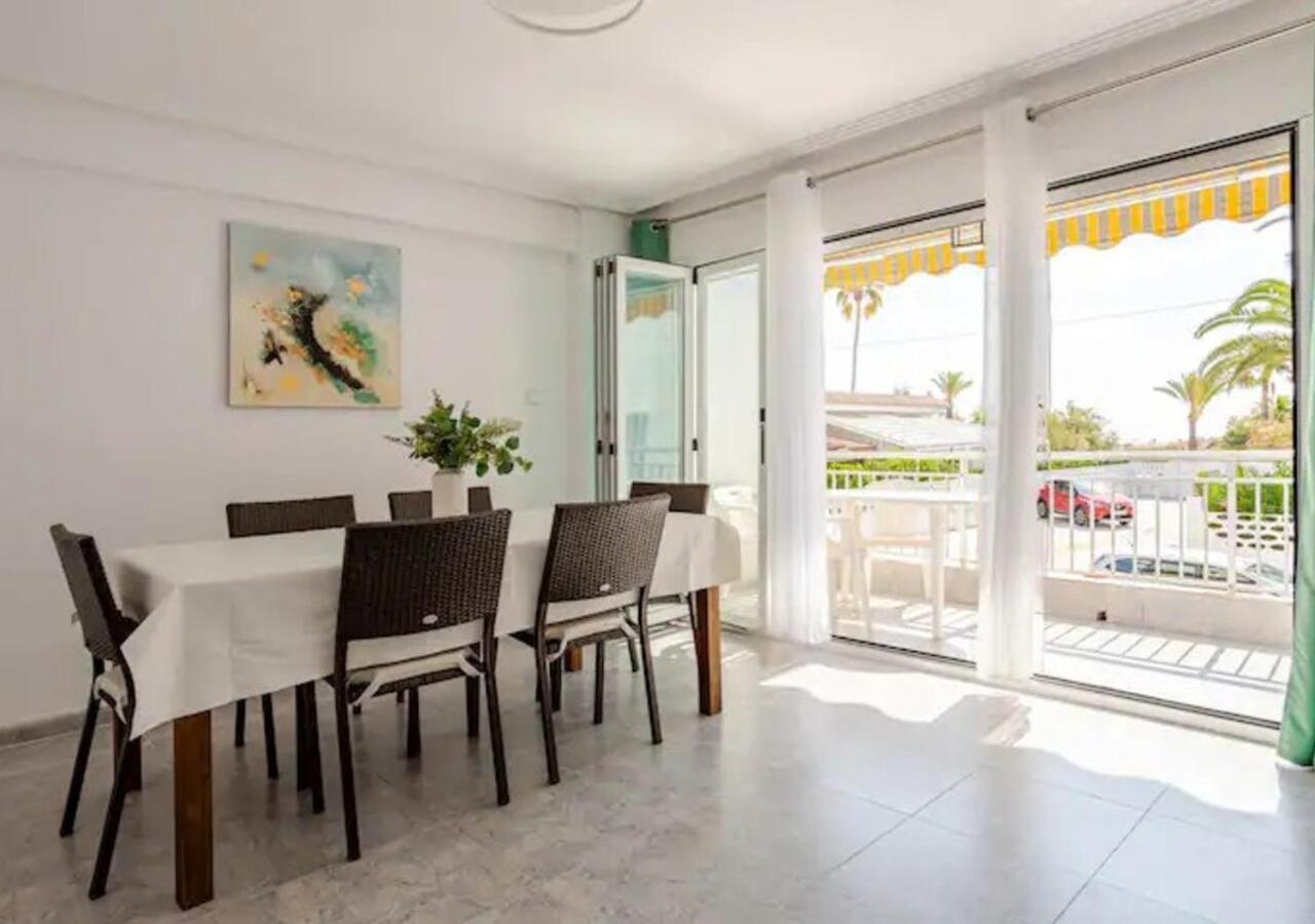 Sea View Apartment, First Line On The Beach, Remote Work Canet d'En Berenguer Exterior foto